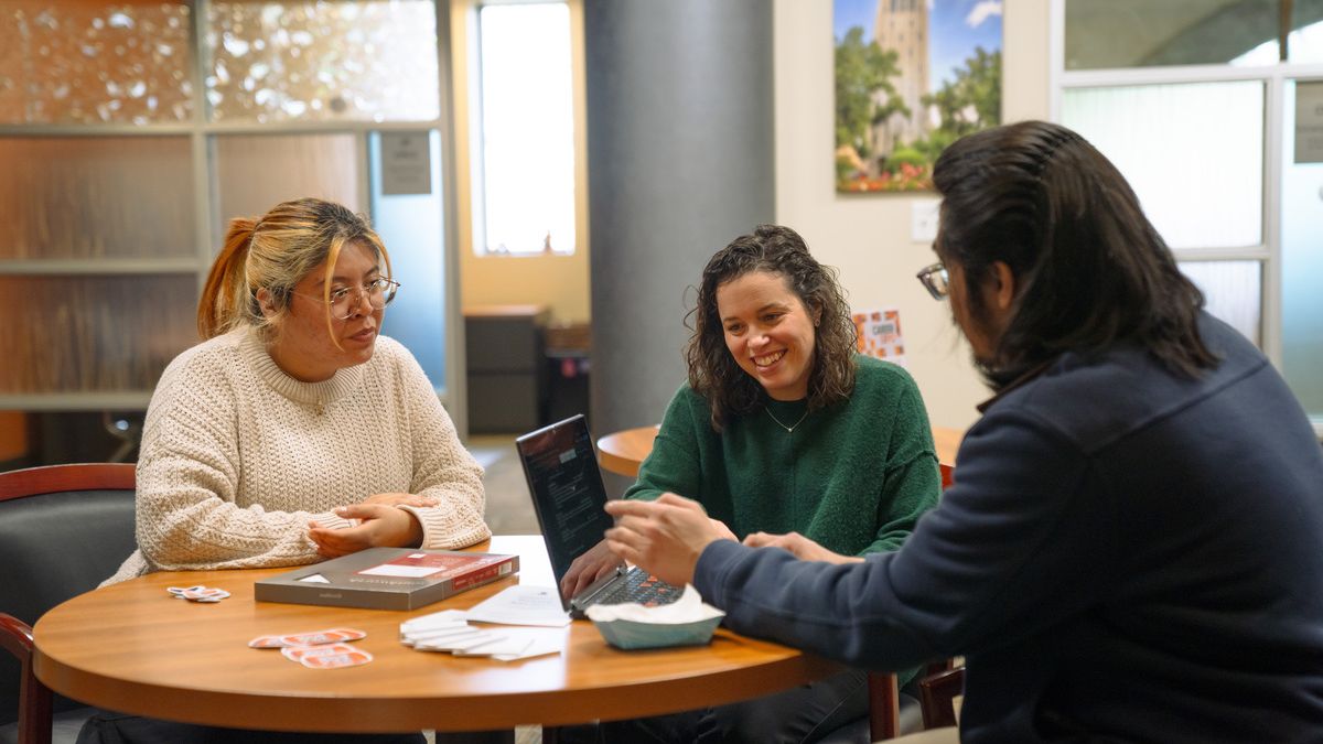 A career advising appointment 